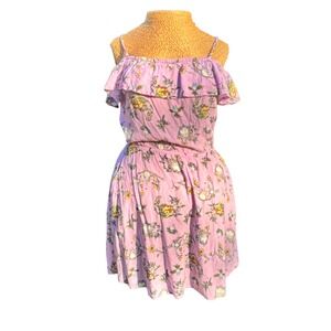 My Neighbor Totoro Her Universe Dress XS Floral Ruffle Straps Studio‎ Ghibli